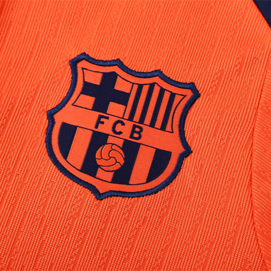 Survetement Barcelone Training Homme/Enfant 2025 2026 Orange | Foot Sport