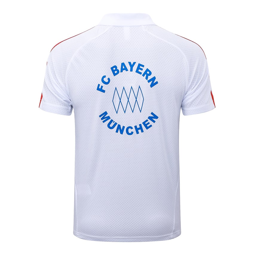 Polo Bayern Munich Homme 2025 2026 Blanc | Foot Sport