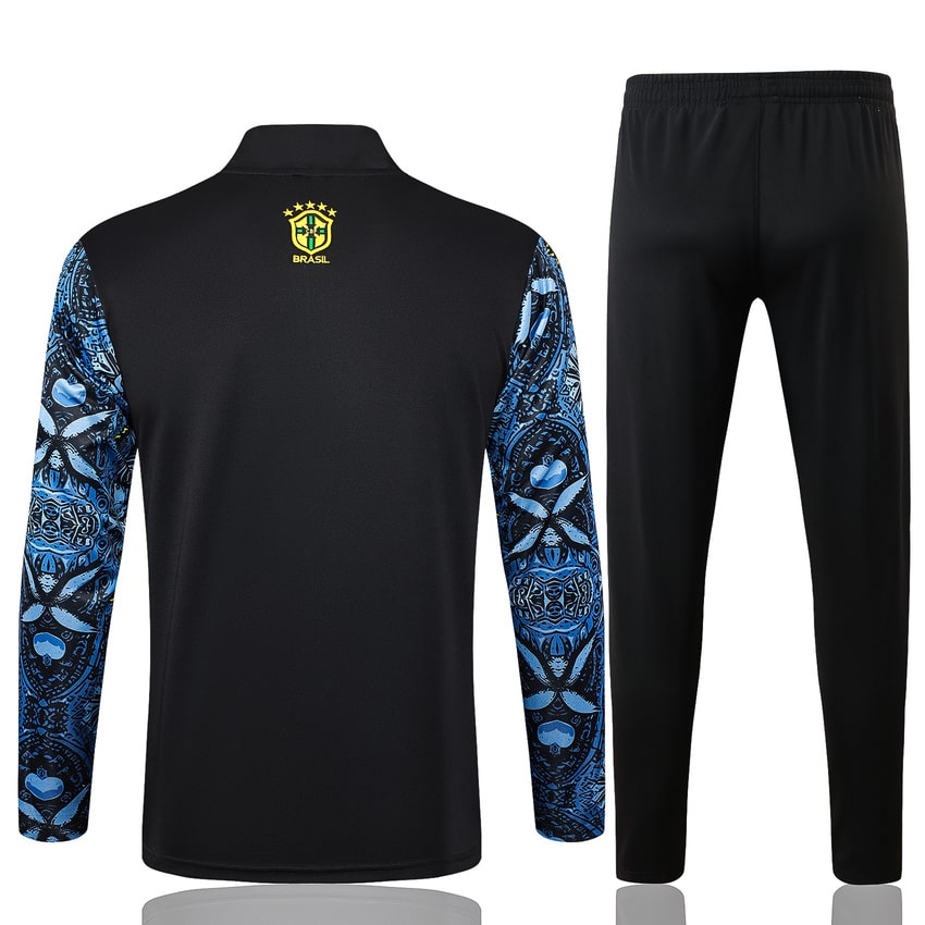 Survetement-Bresil-Training-2024-2025-Bleu-Motif-4