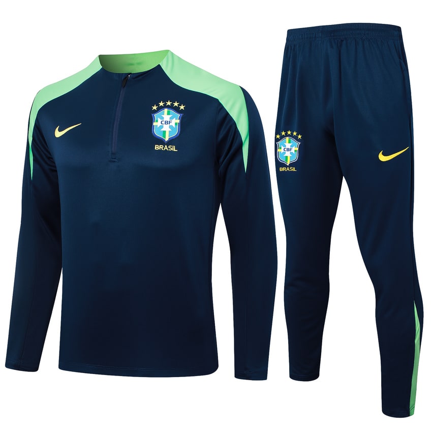 Survetement-Bresil-Training-2024-2025-Bleu
