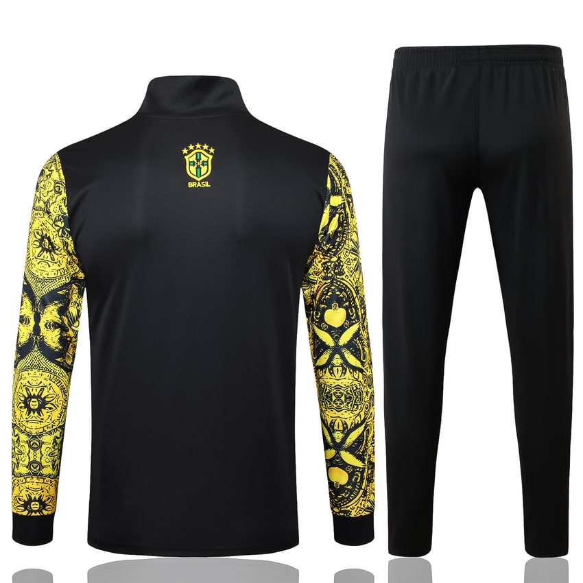 Survetement-Bresil-Veste-2024-2025-Jaune-Motif-4