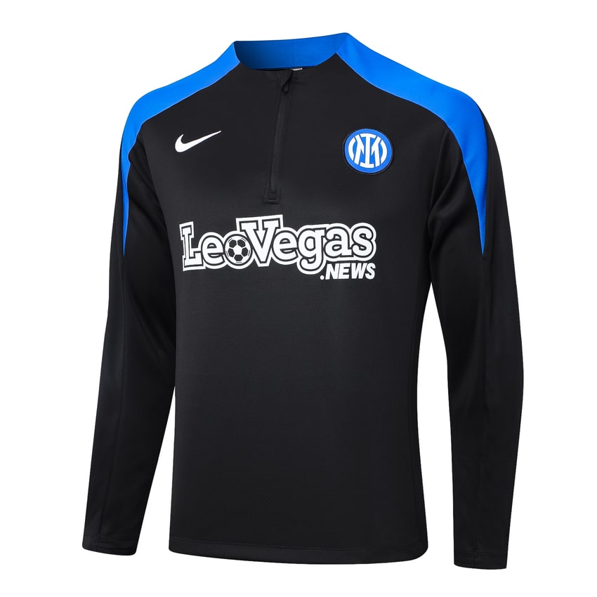 Conjunto de entrenamiento del Inter de Milán para hombre/niño 2025-2026, negro | Fútbol