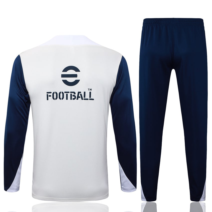 Conjunto de entrenamiento del Inter de Milán para hombre/niño 2025-2026, blanco y azul | Fútbol