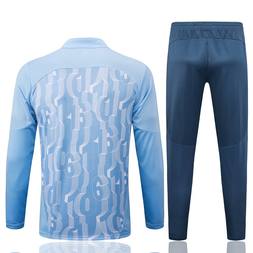 Survetement Manchester City Training Homme/Enfant 2024 2025 Bleu Ciel | Foot Sport