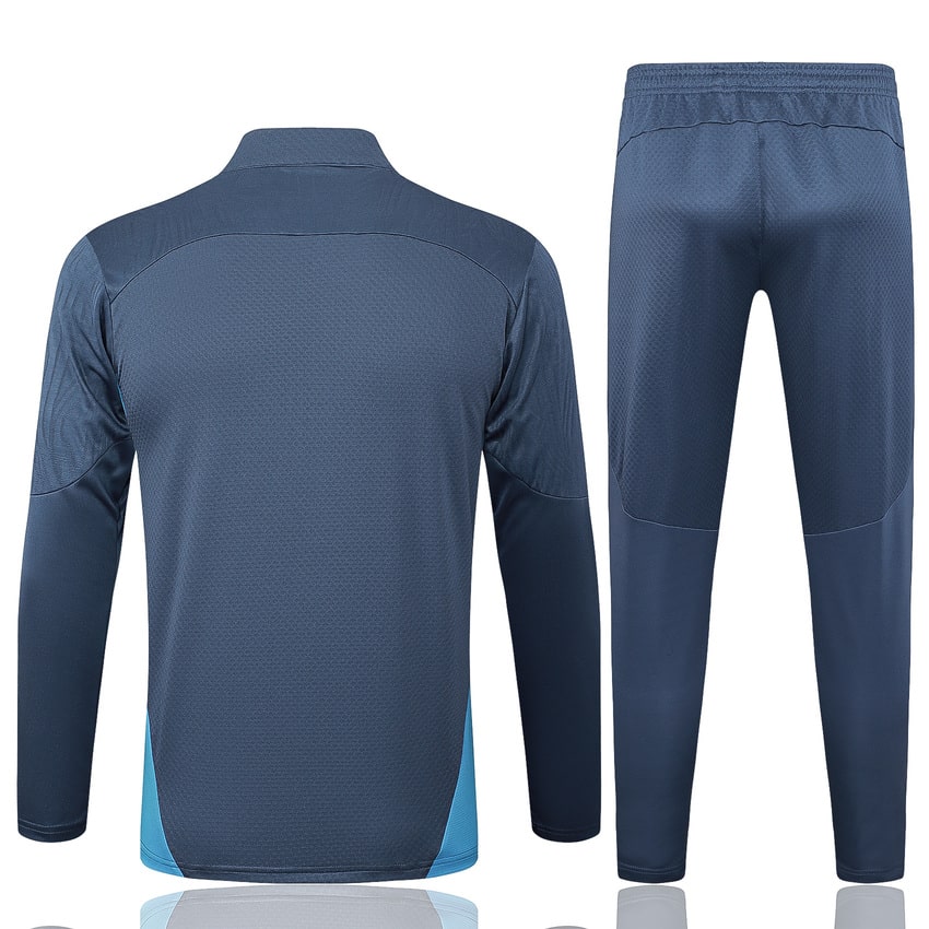Survetement Manchester City Training Homme/Enfant 2024 2025 Bleu Foncé | Foot Sport