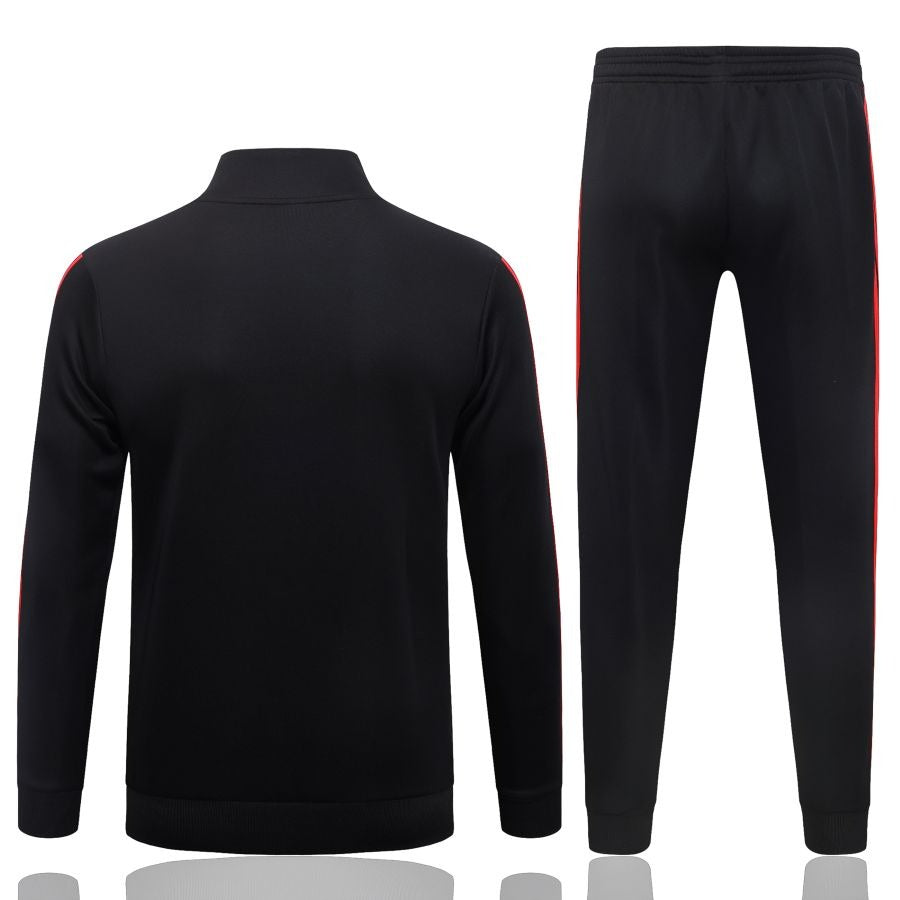 Survetement-Manchester-United-Veste-2026-2027-Noir-Rouge-2