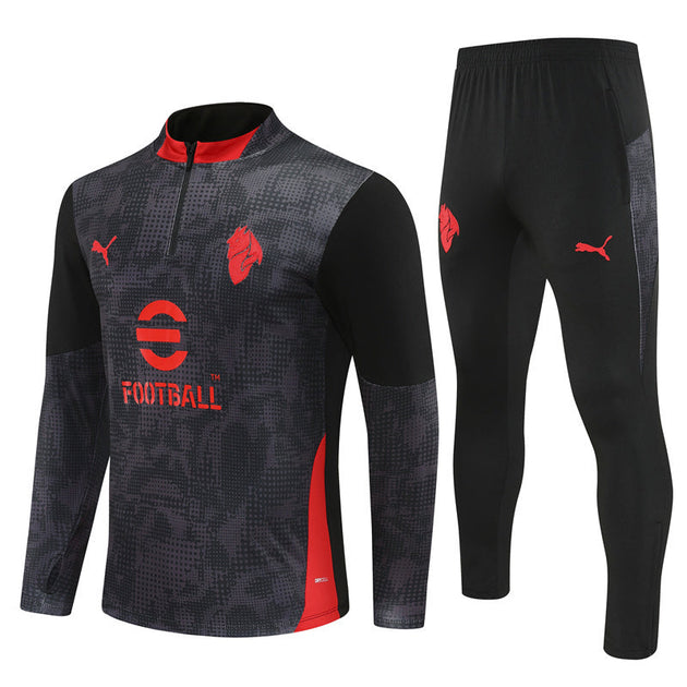 AC Milan Training Tracksuit Men/Kids 2025 2026 Grey – Foot Sport