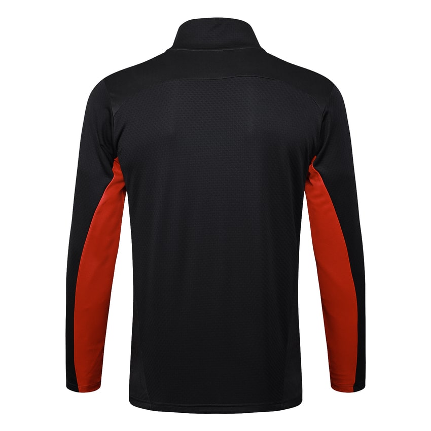 Chaqueta deportiva del AC Milan para hombre/niño 2024-2025, color negro | Fútbol
