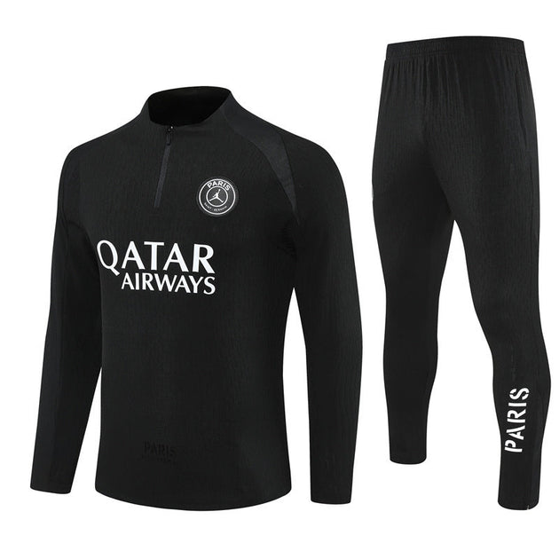 PSG Men's/Kids' Training Tracksuit 2025 2026 Black – Foot Sport