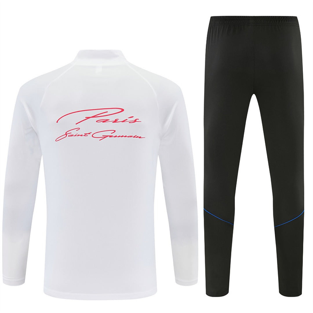 Survetement-PSG-Training-Homme-Enfant-2026-2027-Blanc-Rouge-2