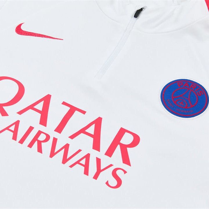 Survetement-PSG-Training-Homme-Enfant-2026-2027-Blanc-Rouge-4