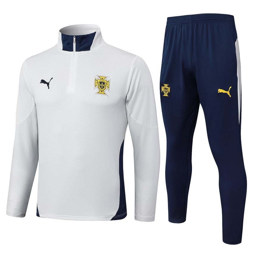 Survetement-Portugal-Training-2024-2025-Blanc-Bleu