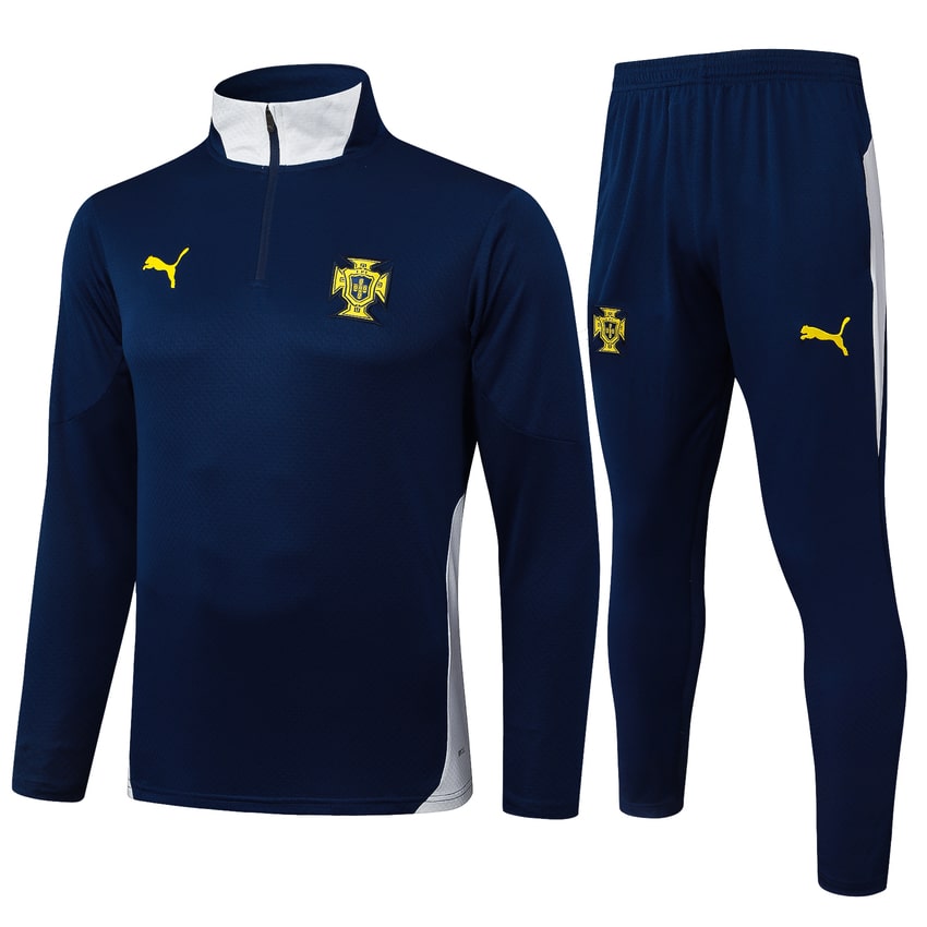 Survetement-Portugal-Training-2024-2025-Bleu-Sombre