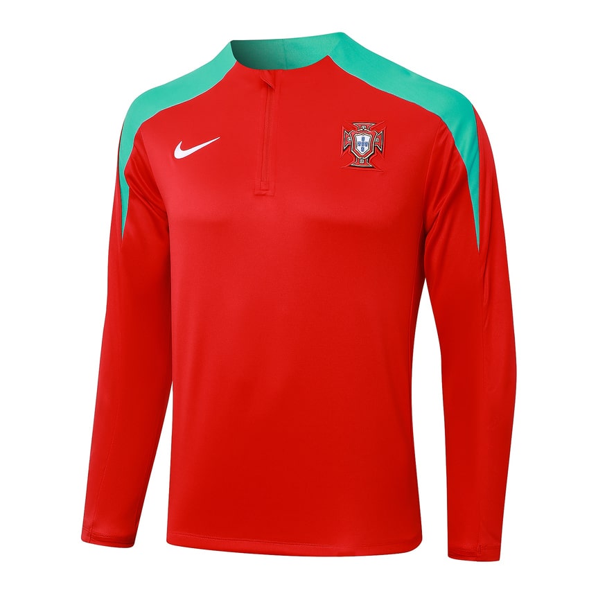 Survetement Portugal Training Homme/Enfant 2024 2025 Rouge | Foot Sport