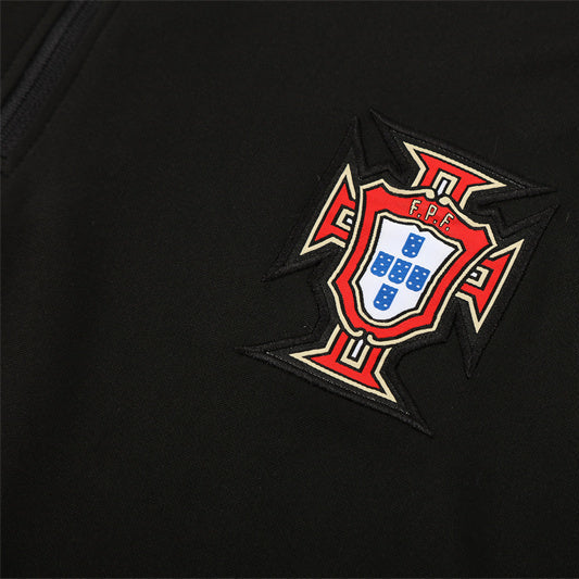 Survetement Portugal Training Homme/Enfant 2025 2026 Noir | Foot Sport