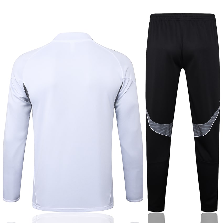 Conjunto de entrenamiento del Real Madrid para hombre/niño 2025-2026, blanco claro | Fútbol