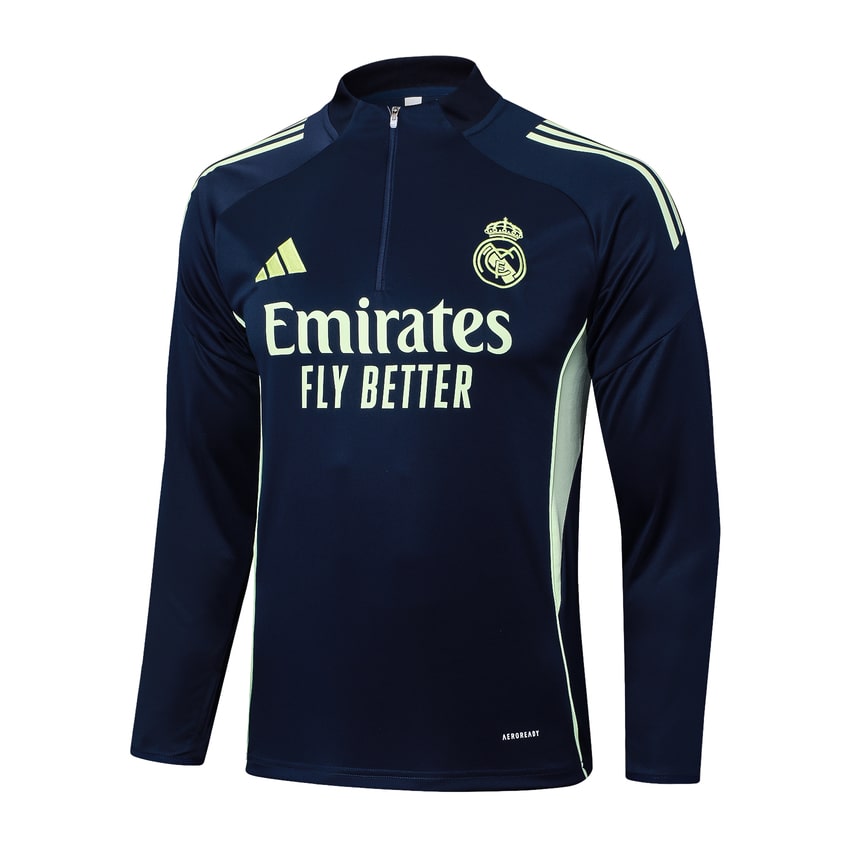 Survetement Real Madrid Training Homme/Enfant 2025 2026 Bleu Sombre | Foot Sport