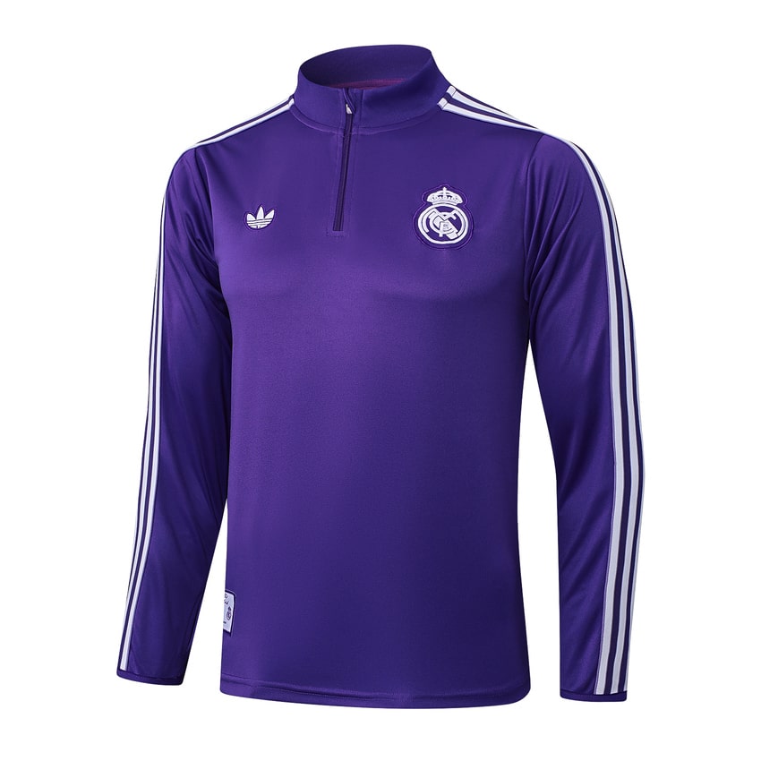 Survetement Real Madrid Training Homme/Enfant 2025 2026 Violet | Foot Sport
