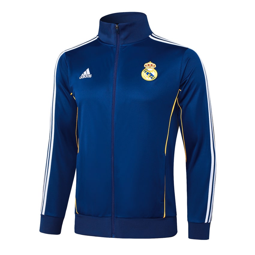 Survetement Real Madrid Veste Homme/Enfant 2025 2026 Bleu Sombre | Foot Sport