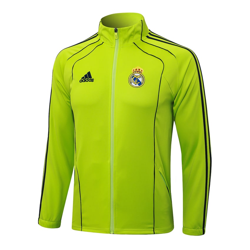 Survetement Real Madrid Veste Homme/Enfant 2025 2026 Jaune | Foot Sport
