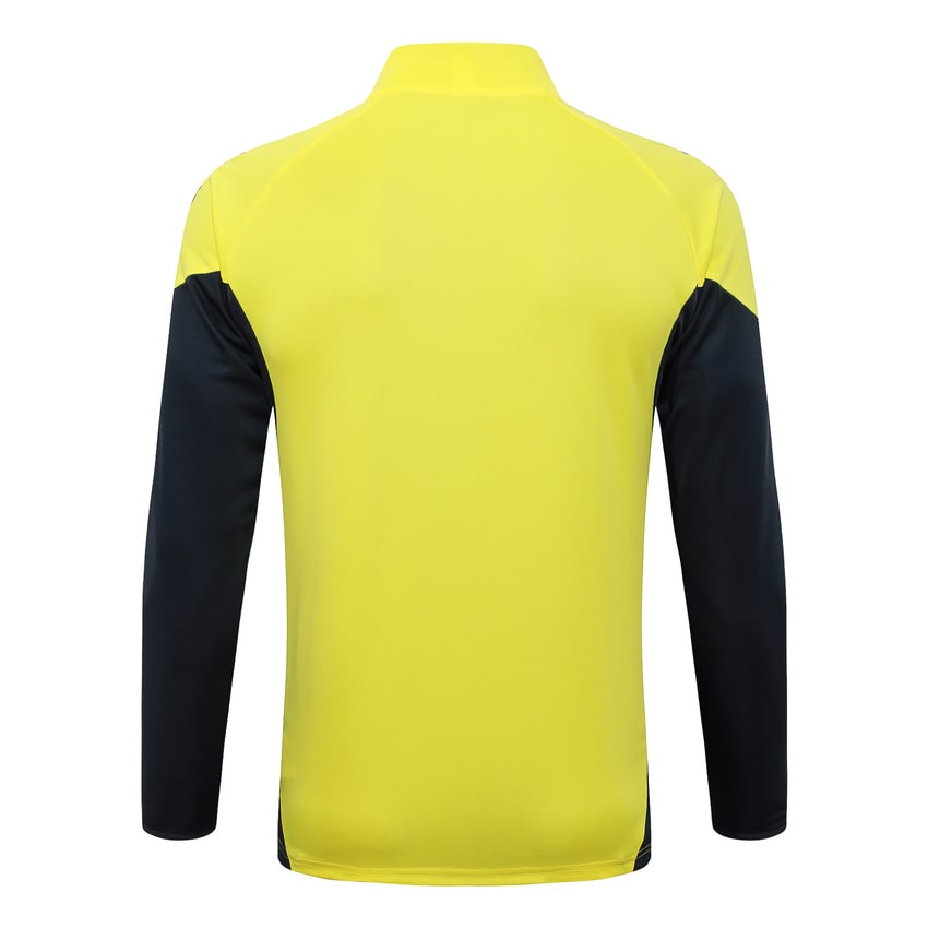 Chaqueta deportiva del Real Madrid para hombre/niño 2025-2026, amarillo claro | Fútbol