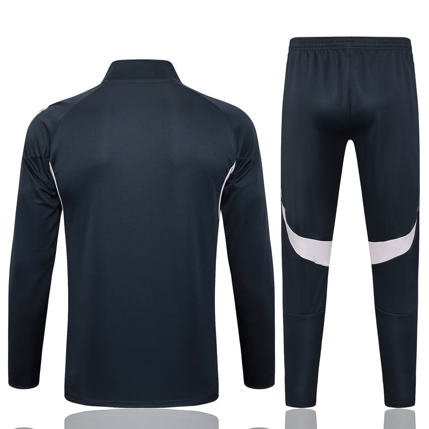 Survetement Real Madrid Veste Homme/Enfant 2025 2026 Noir Clair | Foot Sport