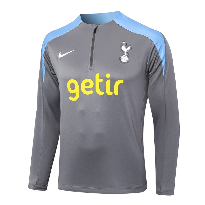 Survetement Tottenham Training Homme/Enfant 2024 2025 Gris | Foot Sport