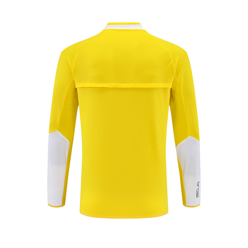 Veste Bresil Training Homme 2002 Jaune