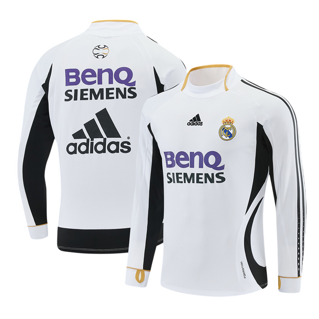 Men's Real Madrid Training Jacket 2006 2007 White – Foot Sport