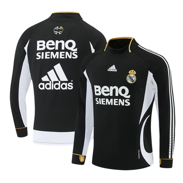 Real Madrid Men's Training Jacket 2006 2007 Black – Foot Sport