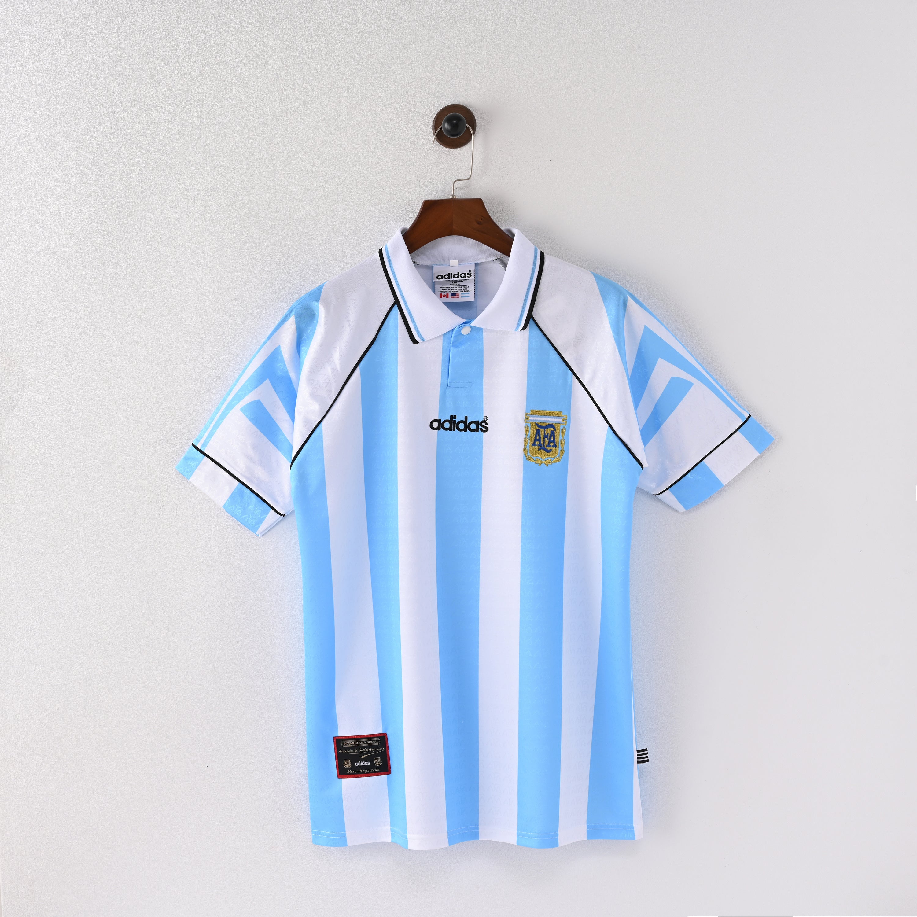 Maillot Argentine Retro Vintage 1997 Domicile Homme | Foot Sport