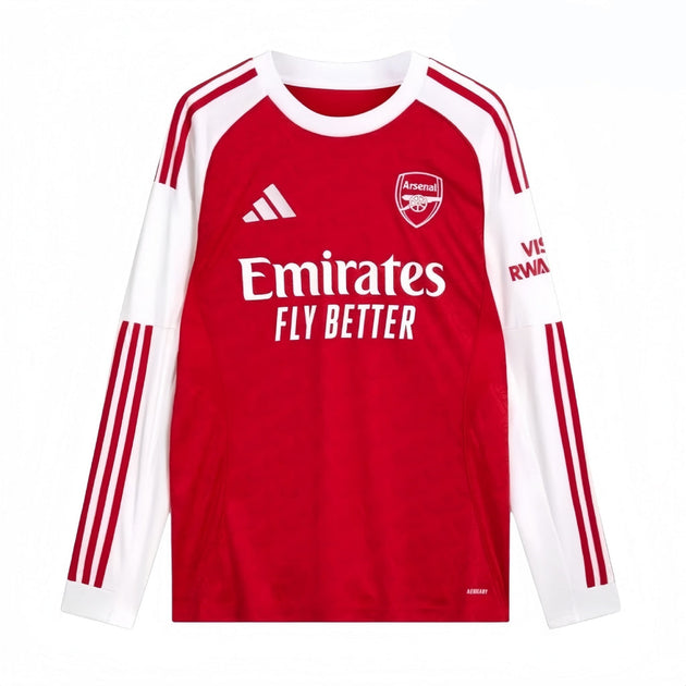 Men's Arsenal Long Sleeve Home Jersey 2025 2026 – Foot Sport