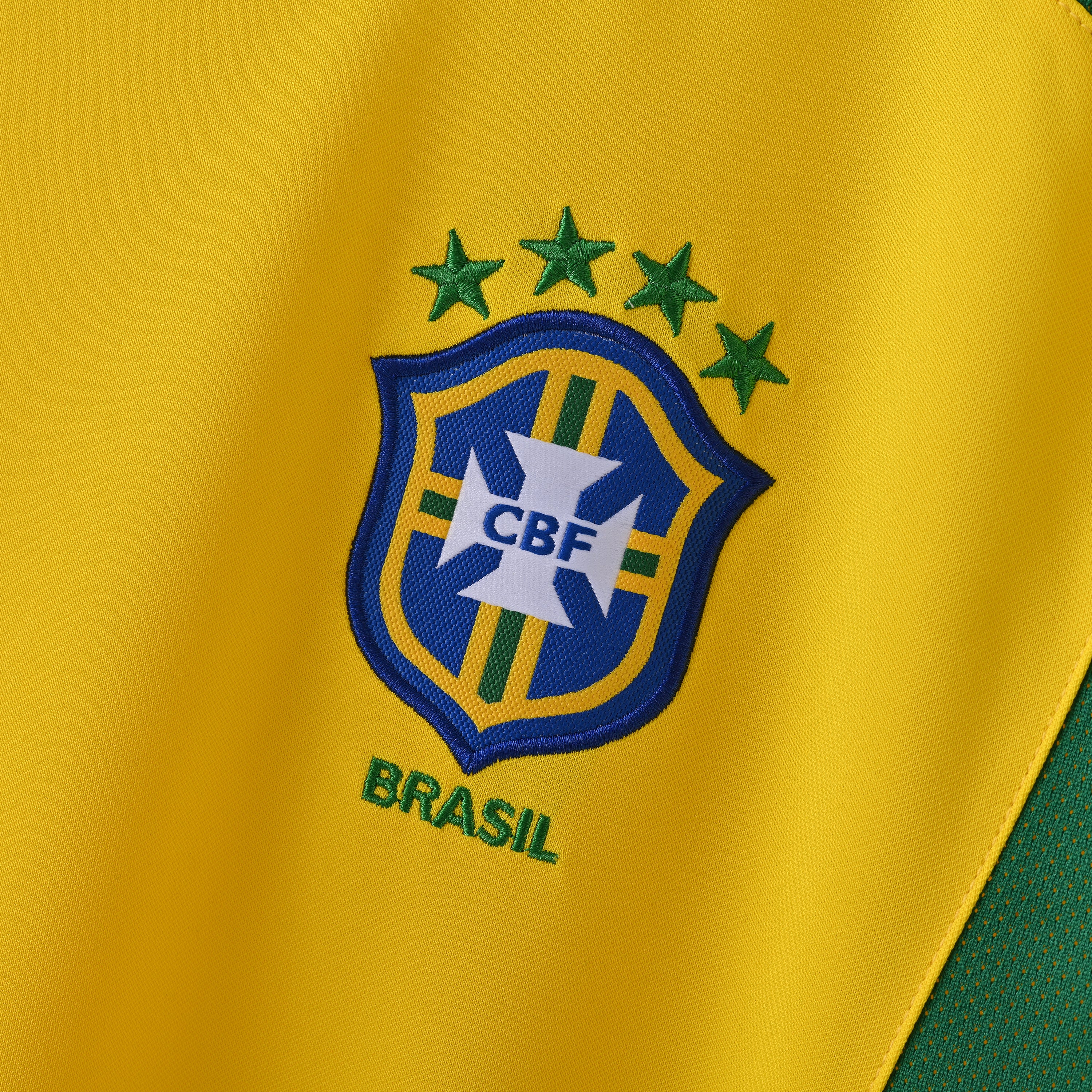 Maillot Bresil Retro Vintage 2002 Domicile Homme | Foot Sport