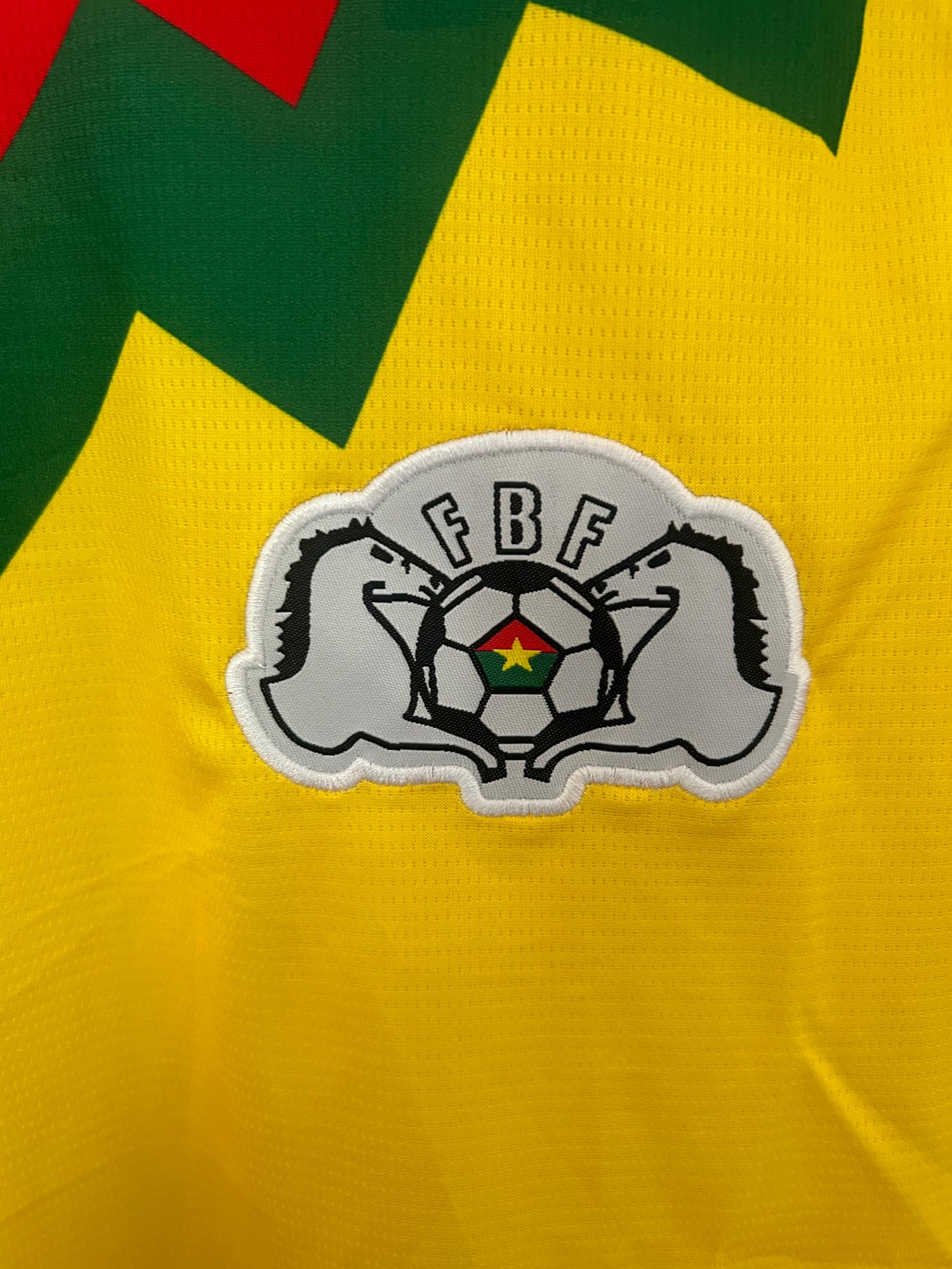 Maillot Burkina Faso Third Jaune Homme 2025 2026 | Foot Sport