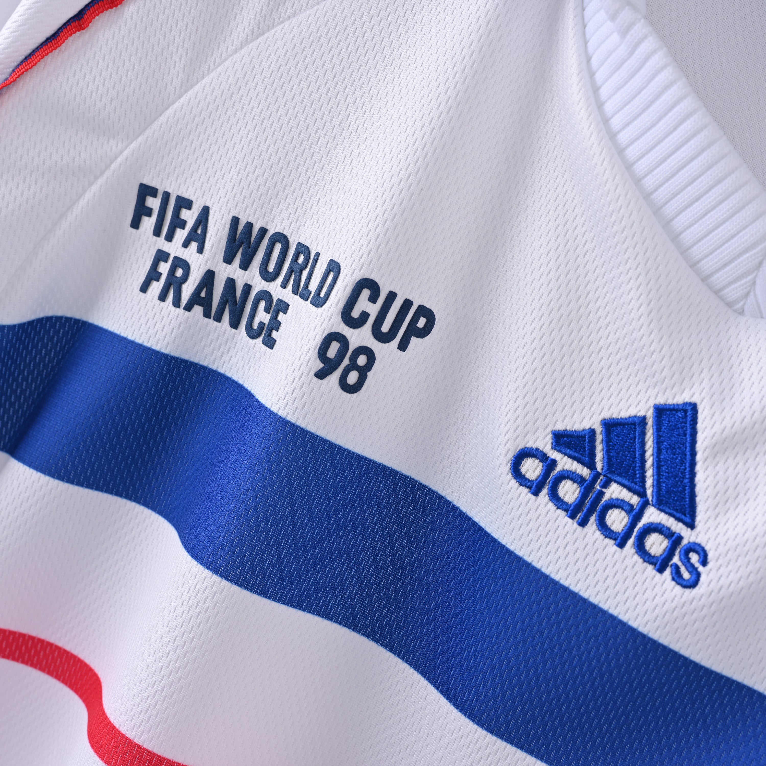 Maillot France Manches Longues 1998 Retro Vintage Exterieur Homme | Foot Sport