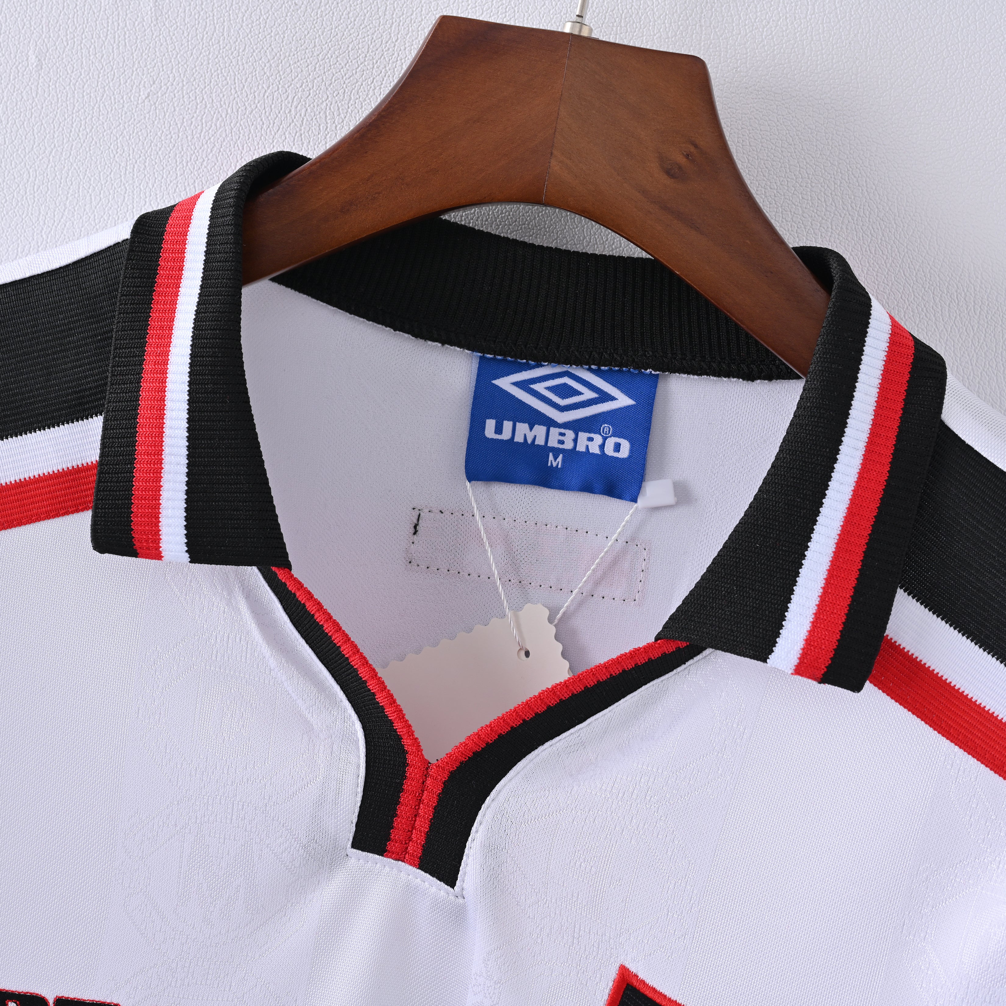 Maillot Manchester United Retro Vintage Manches Longues 1998-1999 Exterieur Homme | Foot Sport