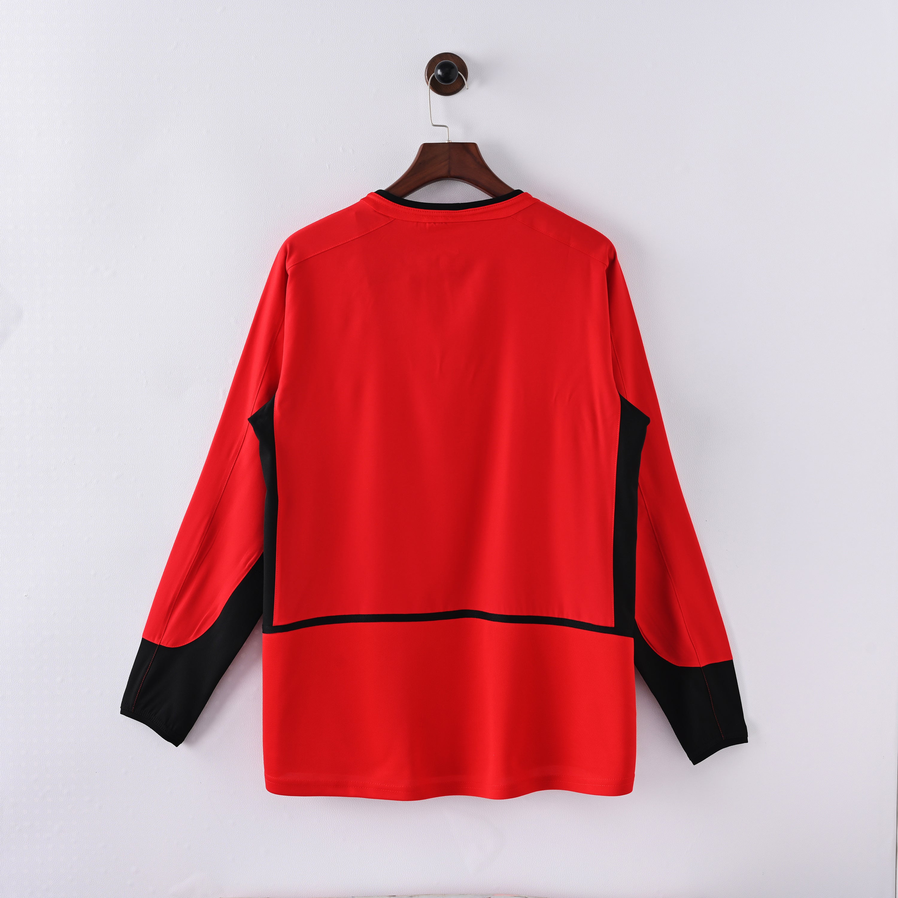 Maillot Manchester United Retro Vintage Manches Longues 2002-2003 Domicile Homme | Foot Sport