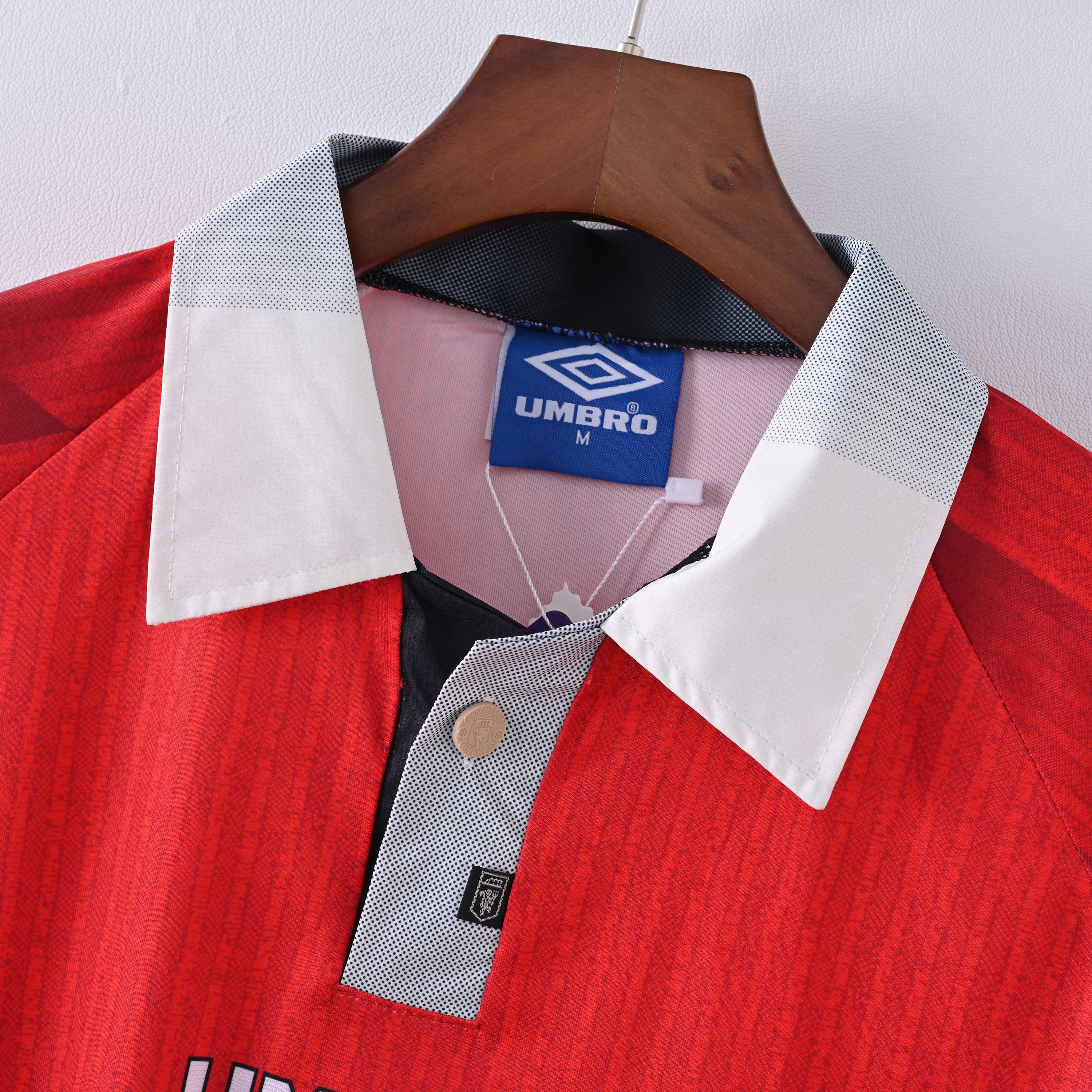 Maillot Manchester United Retro Vintage 1996-1997 Domicile Homme | Foot Sport