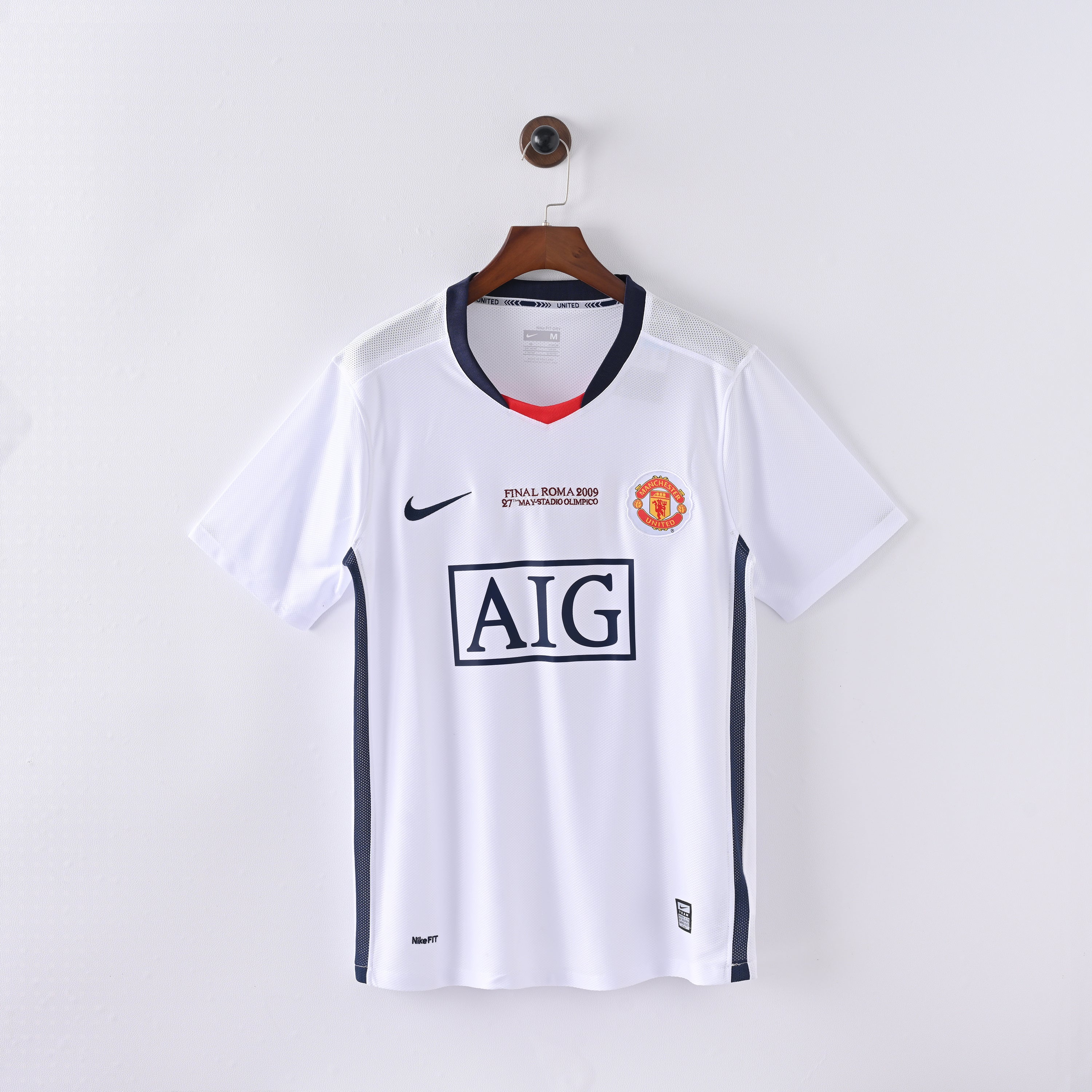 Maillot Manchester United Retro Vintage 2008-2009 Exterieur Homme | Foot Sport