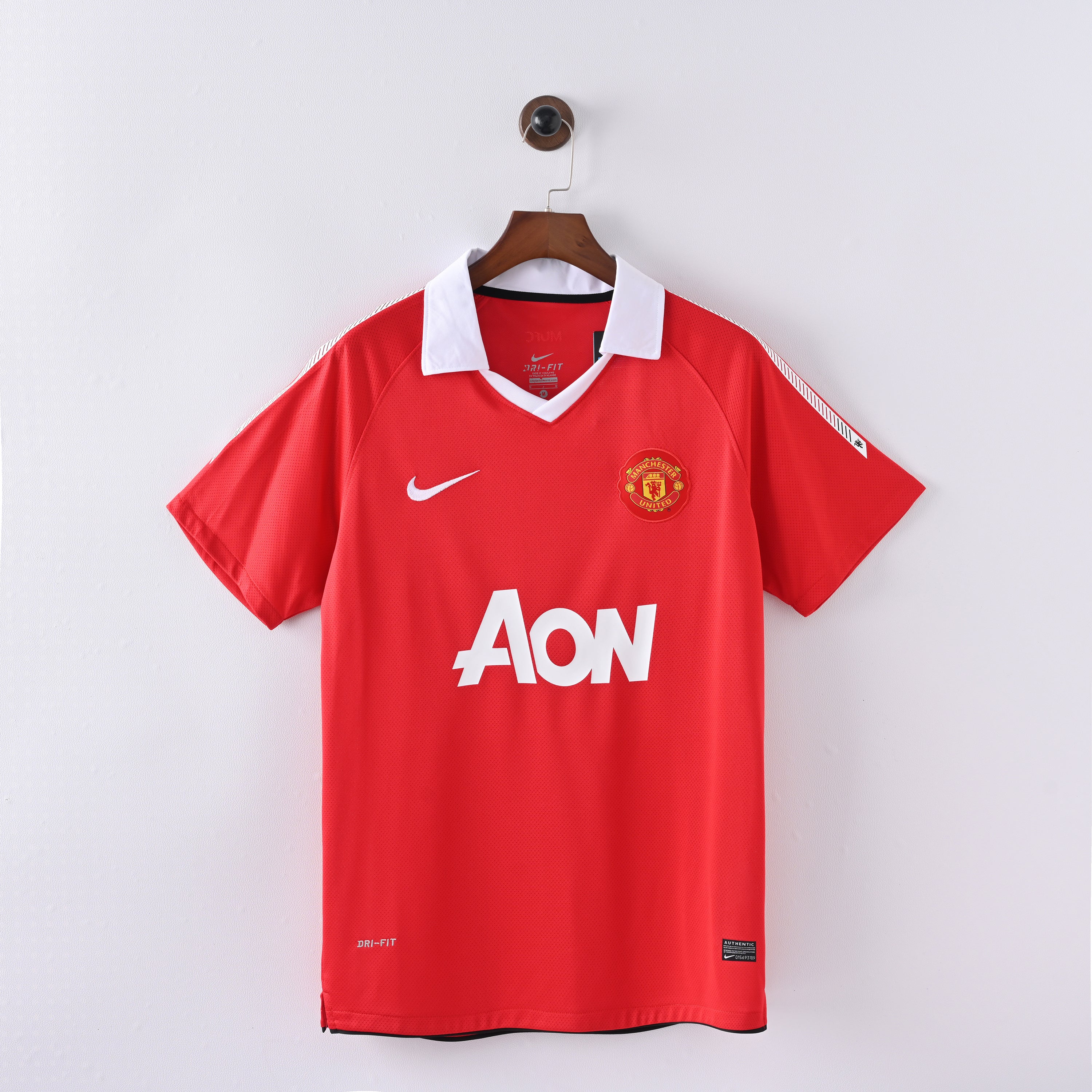 Maillot Manchester United Retro Vintage 2010-2011 Domicile Homme | Foot Sport