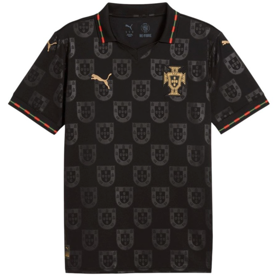 Maillot Portugal 2025 2026 Noir Homme