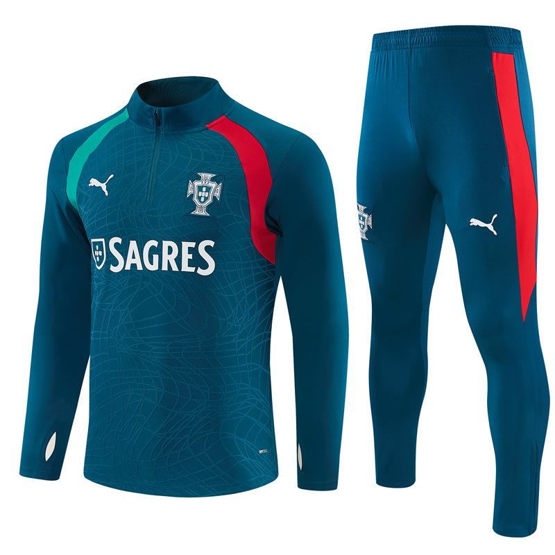 survetement-portugal-training-homme-enfant-2026-2027-vert