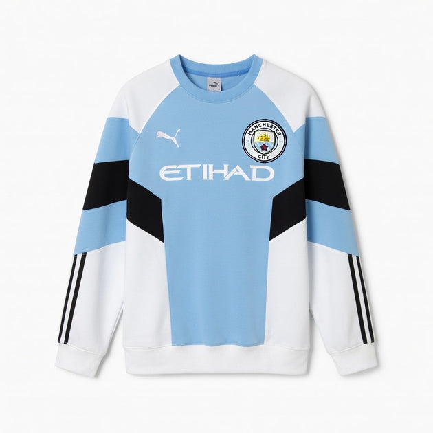Men's Manchester City Training Sweatshirt 2025 2026 White – Foot