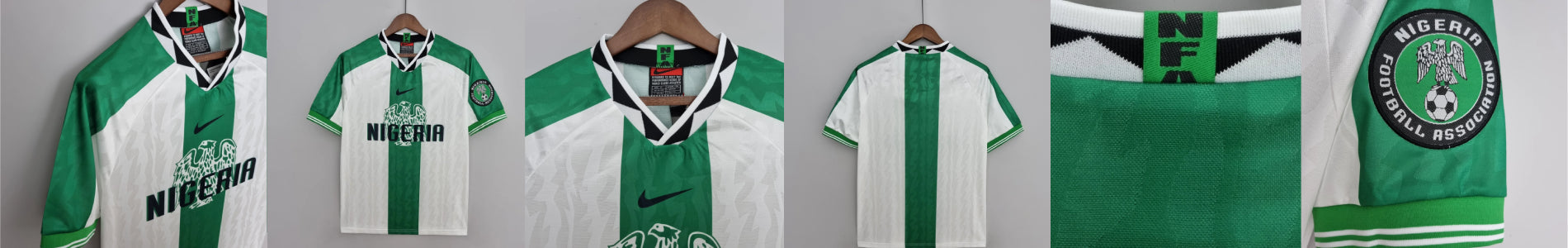 Maillot Nigeria Rétro Vintage 1996-1998