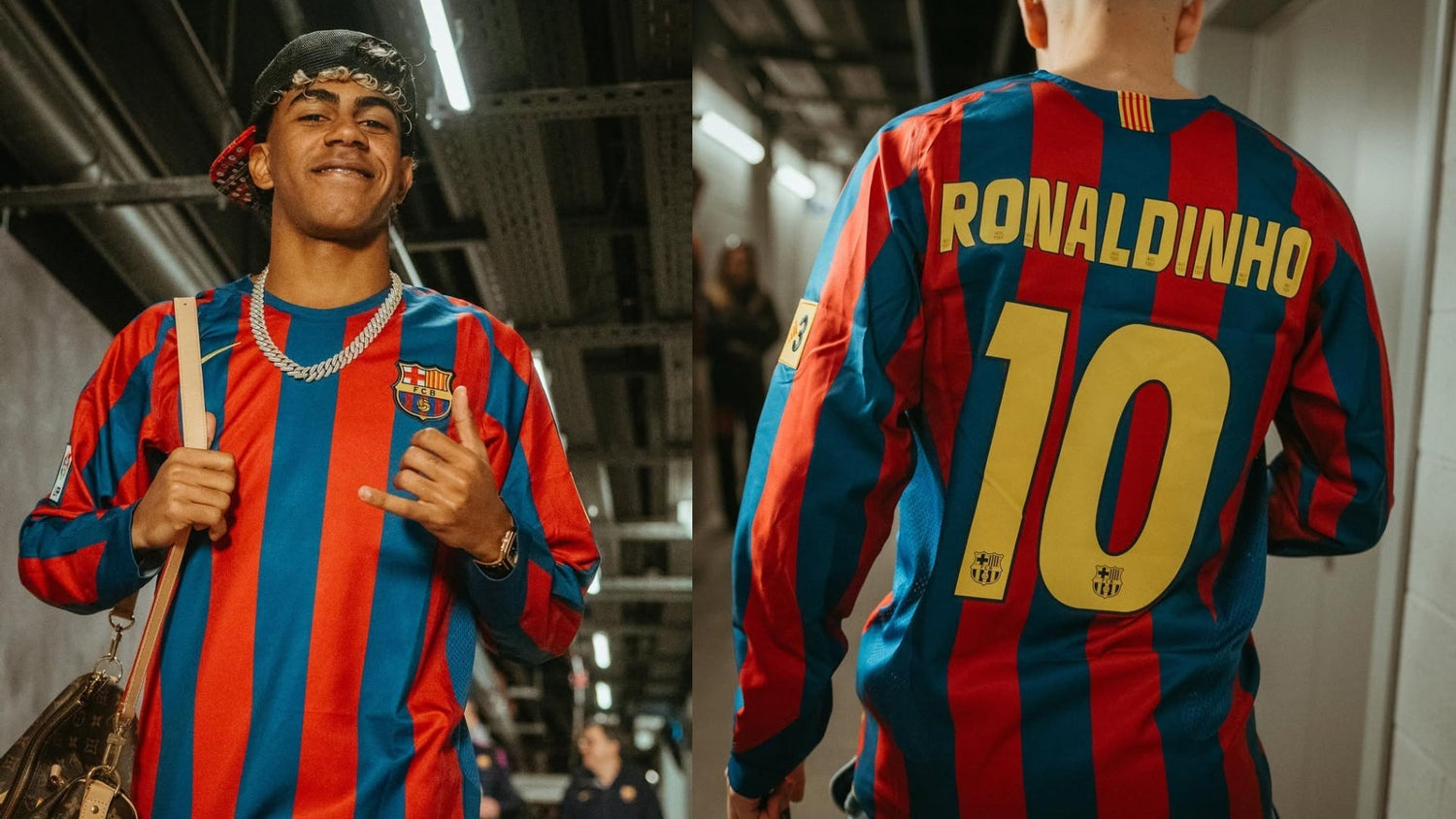 Réédition du maillot Barça 2005-2006 floqué Ronaldinho 10