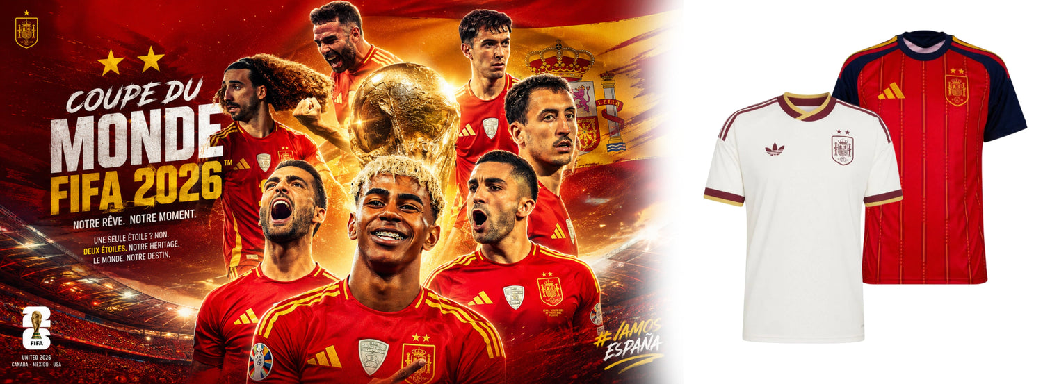 Espagne Championne du Monde 2026 ⭐⭐