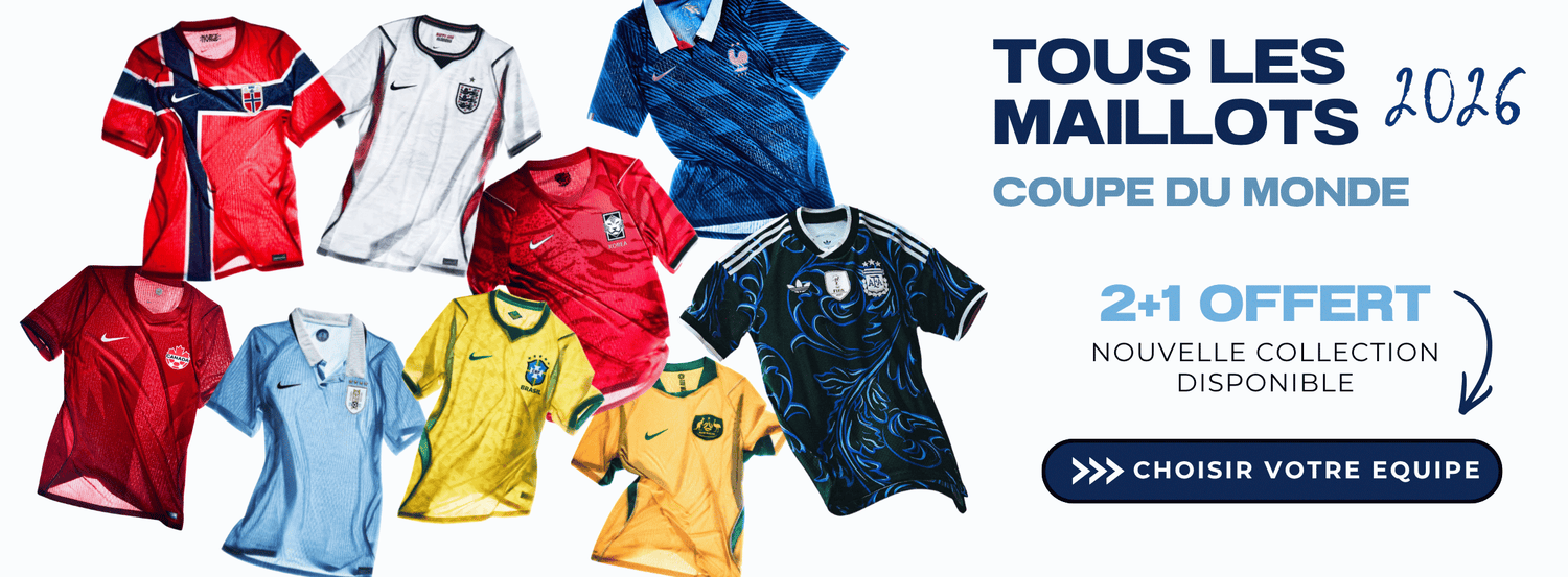 Tous les maillots de la Coupe du Monde 2026