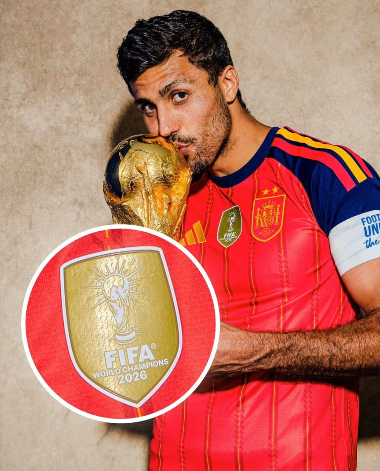 Maillot Espagne 2 étoiles Lamine Yamal Homme Domicile 2026 2027