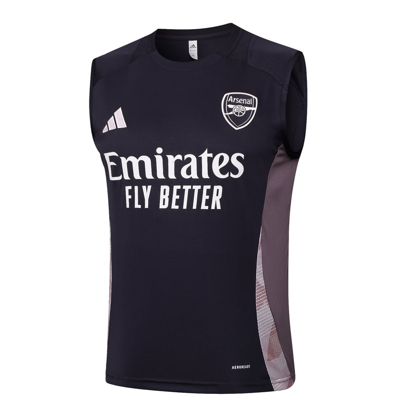 Debardeur Short Arsenal Homme 2024 2025 Noir | Foot Sport