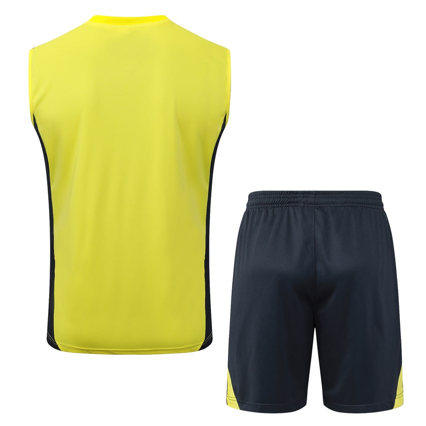 Debardeur Short Real Madrid Homme 2025 2026 Jaune | Foot Sport
